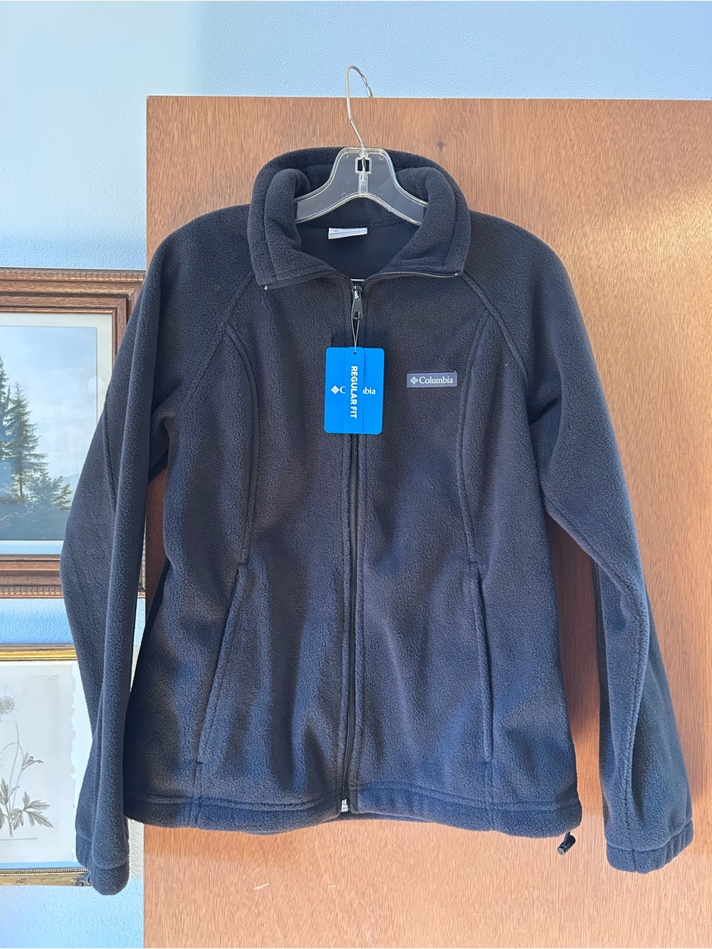 Columbia Women’s Black Full-Zip Fleece Jacket